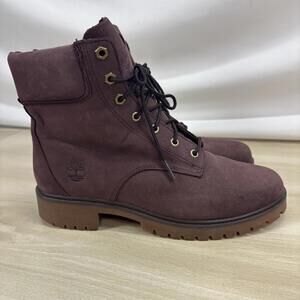 Timberland Jayne Boots - Waterproof, Color Burgundy, Women’s Size 8